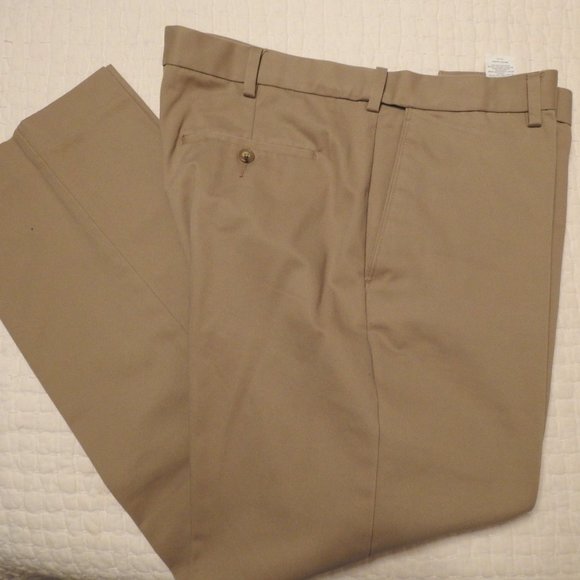 Men's Savane Dress/Casual Pants. Size 38 x 30 NWOT. Beige - Picture 1 of 7